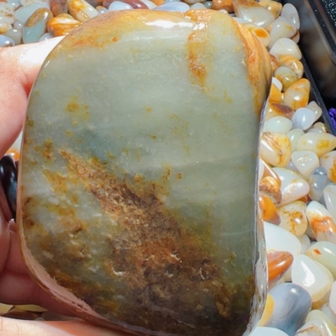 和田玉（糖玉）手链未镶嵌1-