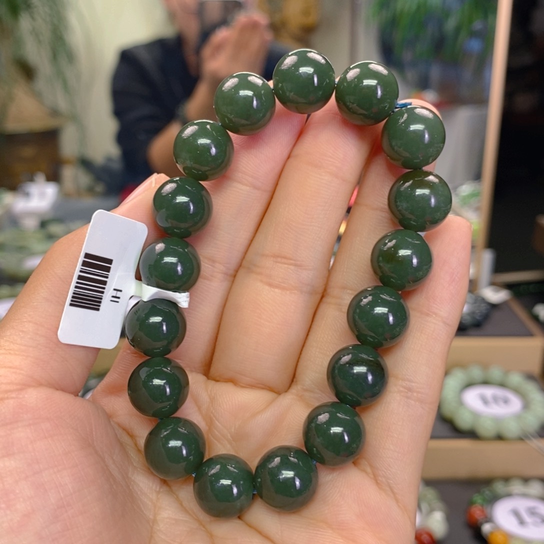 未镶嵌手串和田玉