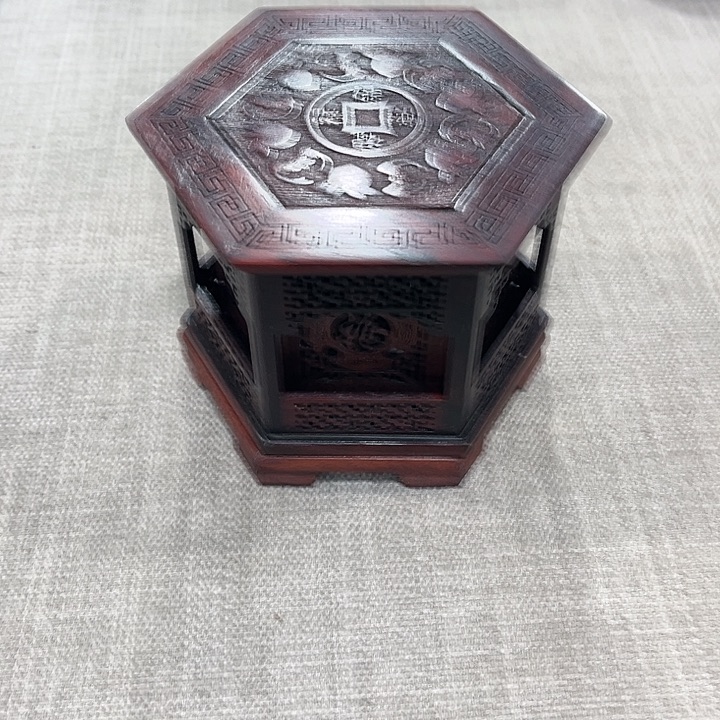 琉璃手工艺品红木工艺品雕刻工艺微暇