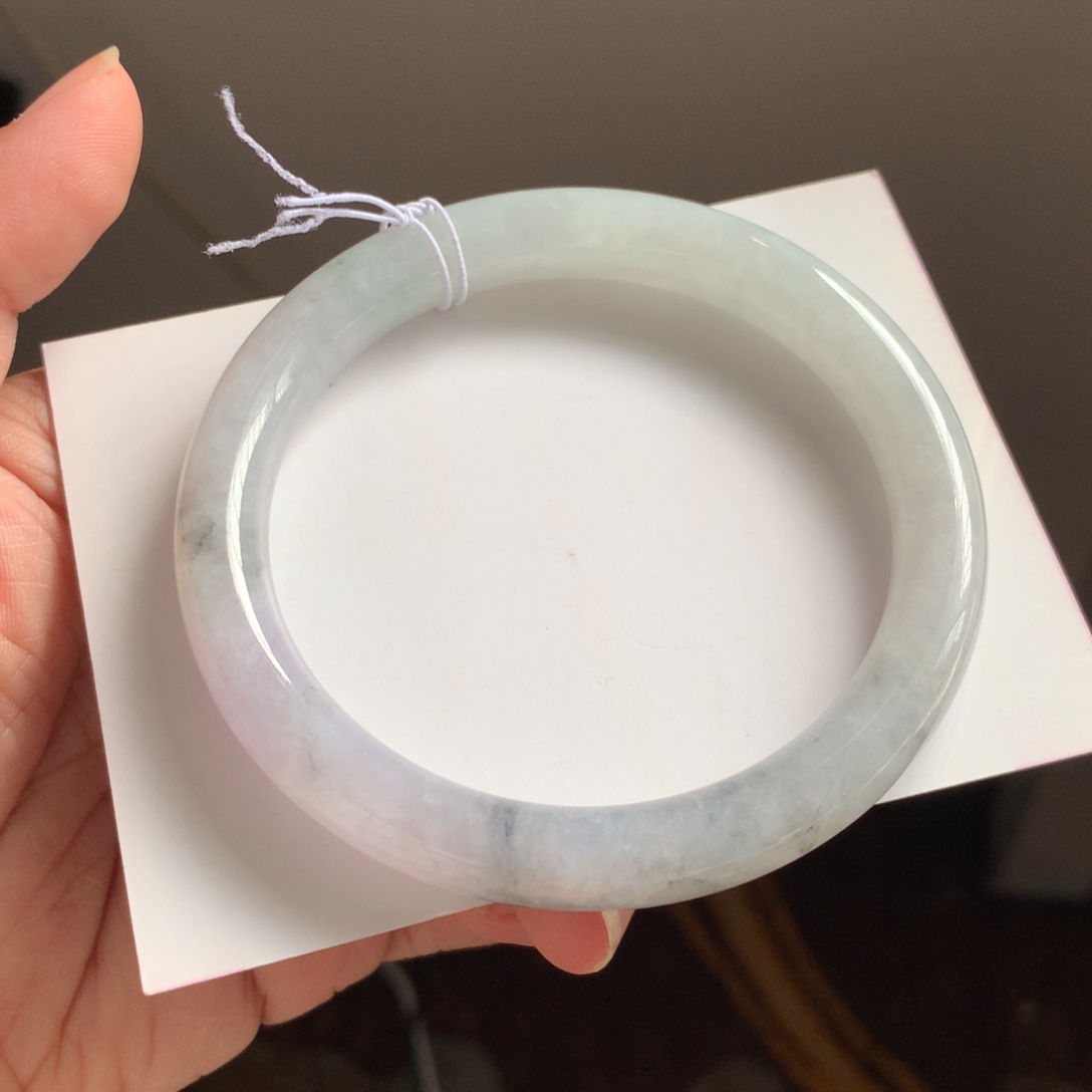 不***谷翡翠未镶嵌手镯59.9-9.7-8.7