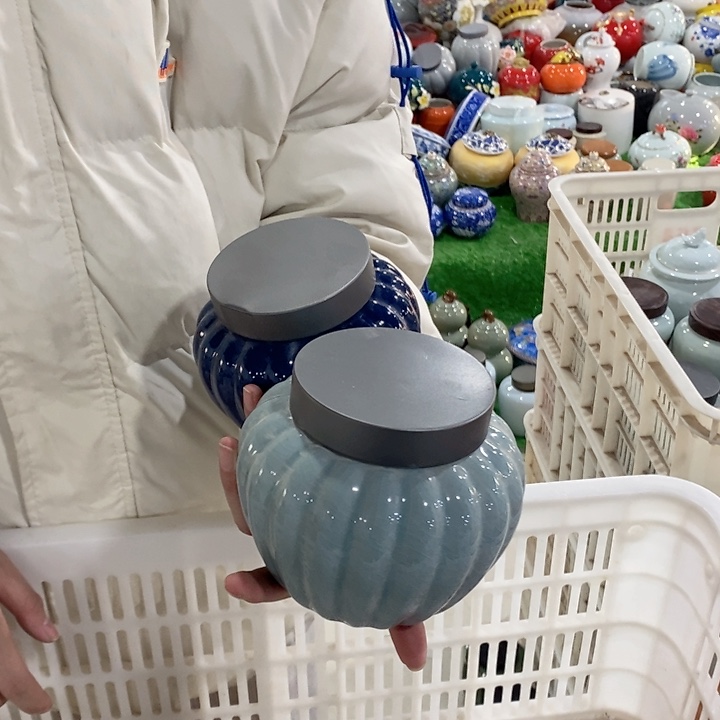 罐陶瓷储物罐密封罐