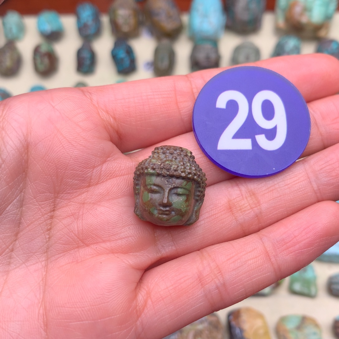 绿松石未镶嵌配饰