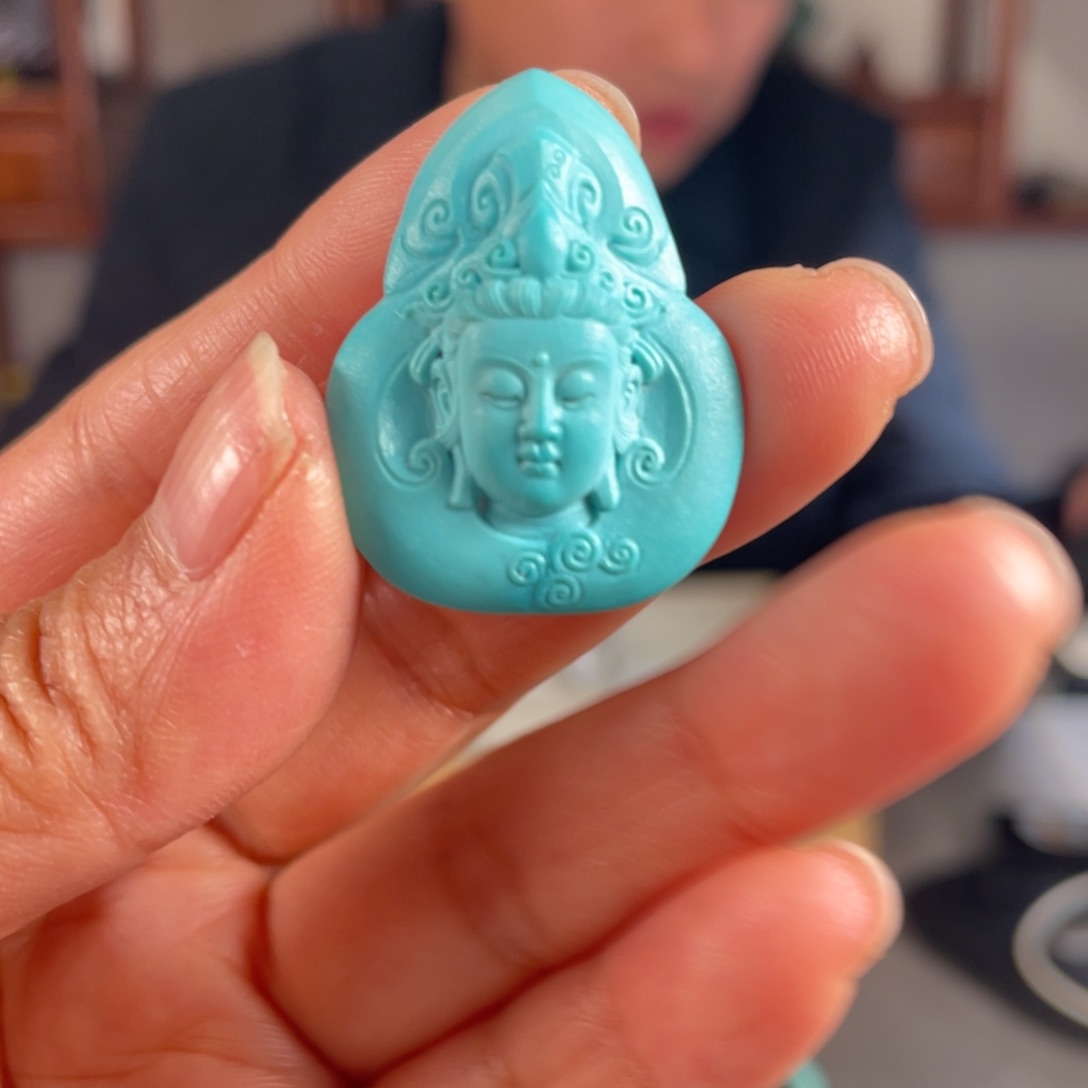 绿松石颈饰未镶嵌宁****你