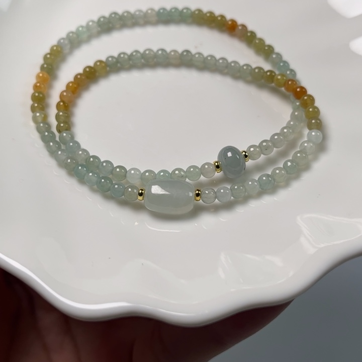 翡翠未镶嵌手链翡翠