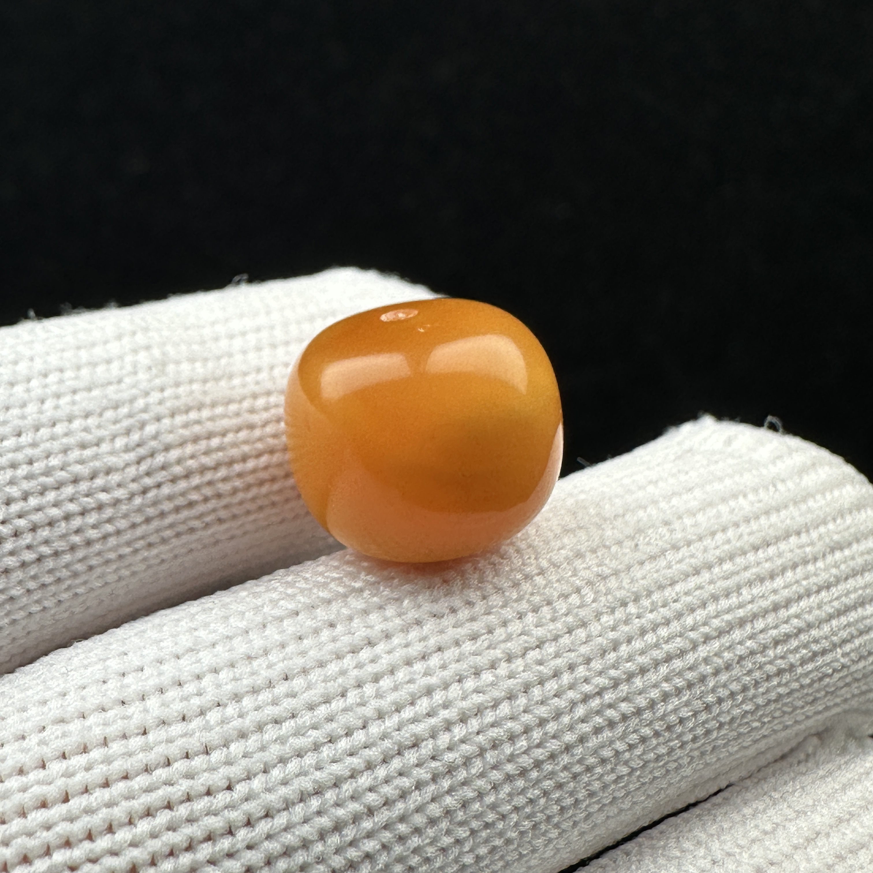 A7602天然蜜蜡 老型13.2*11.5mm支持复检假一罚十