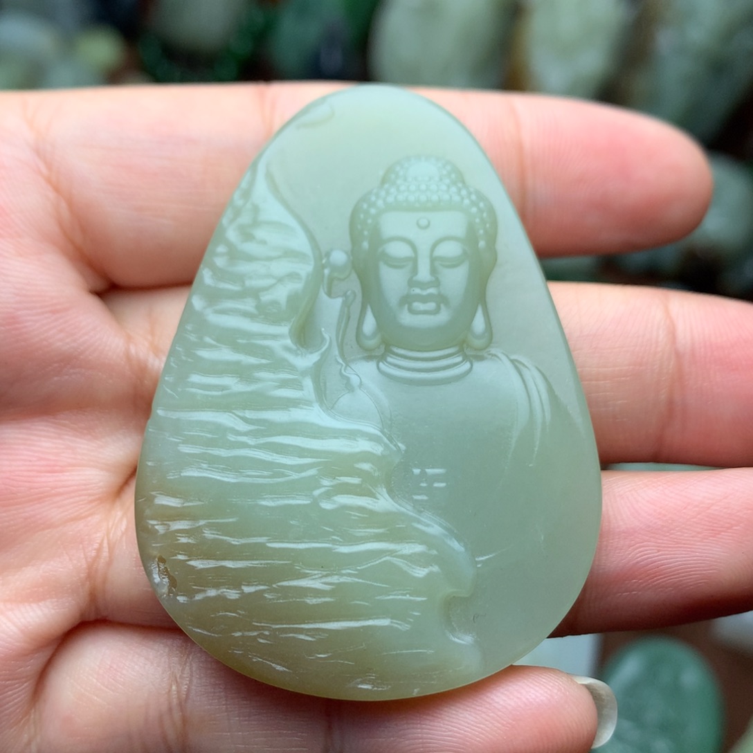 和田玉挂件未镶嵌