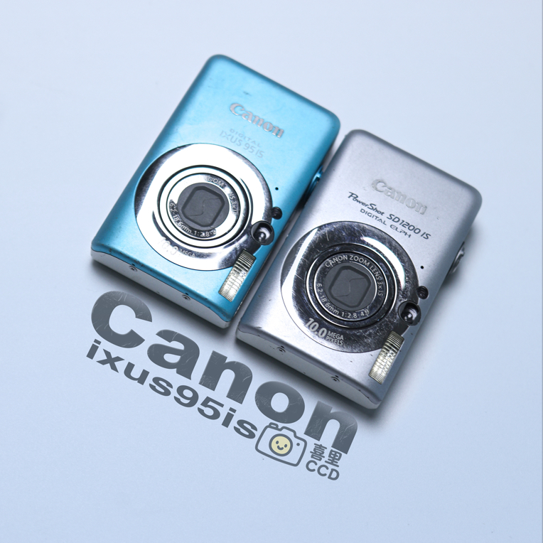 9新 Canon/佳能 ixus95银色1000万像素3倍变焦屏幕泛黄不影响出图