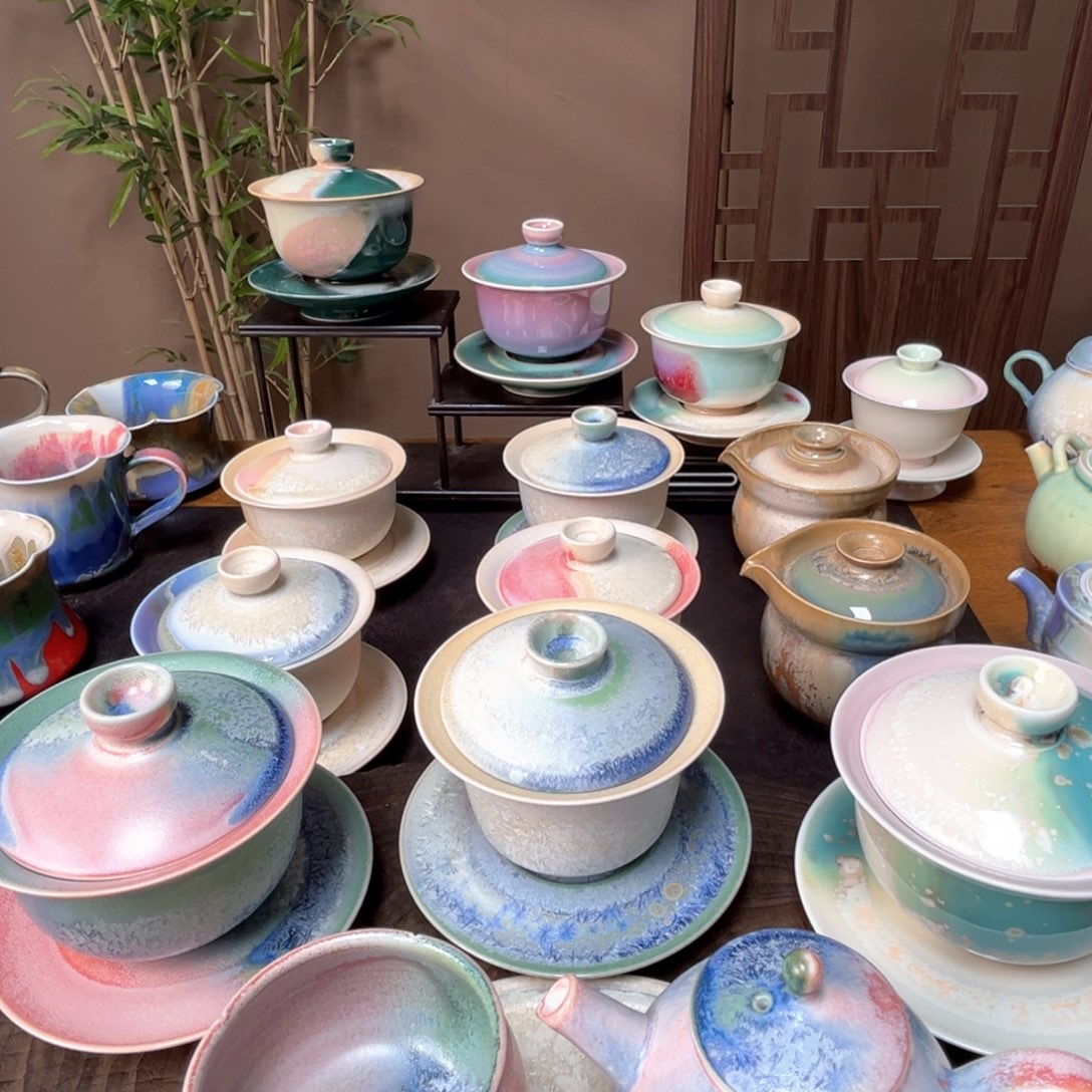 景德镇纯手工柴烧茶器