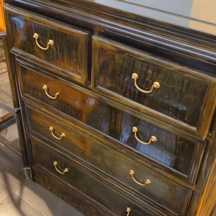 老***纳楠木楠木五斗柜一对