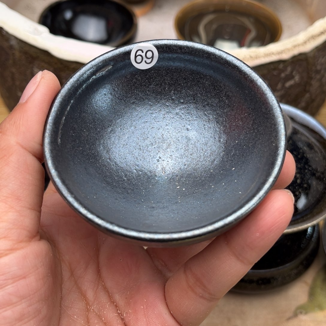茶盏义兴龙窑坚持真柴烧微瑕