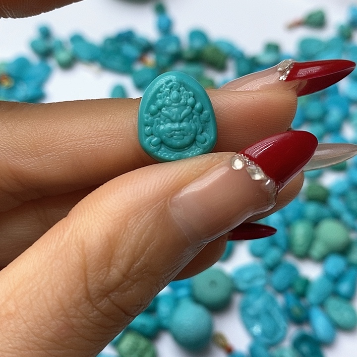 绿松石珠宝奇石未镶嵌