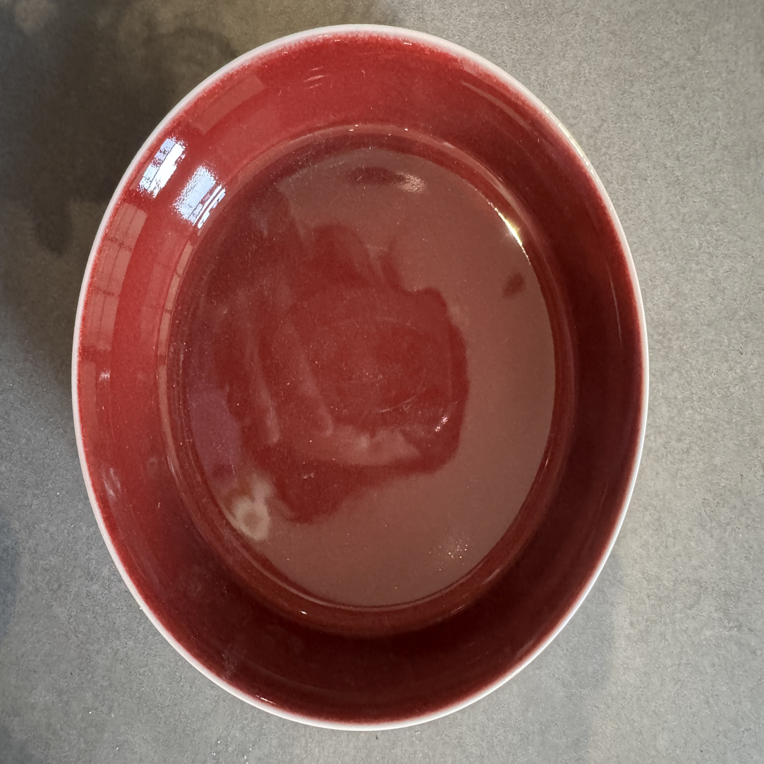 景德镇郎红壶承水仙盘手工陶瓷