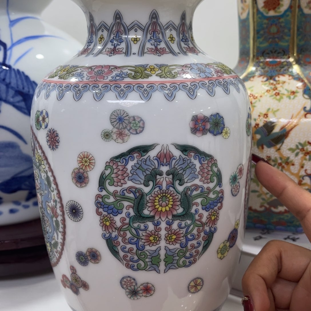 景德镇陶瓷花瓶摆件