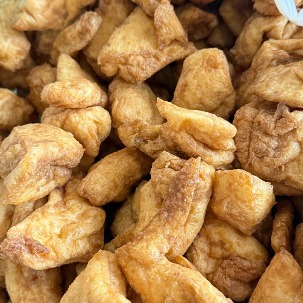 崇阳高枧炸豆腐油豆腐新鲜现炸豆腐泡下火锅下饭菜湖北崇阳特产