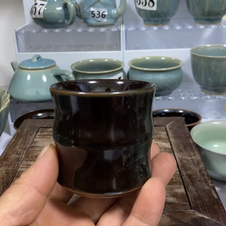 瓷杯子原矿釉原产地汝瓷