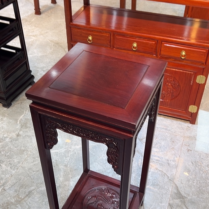 贝***花梨木类家具80花架