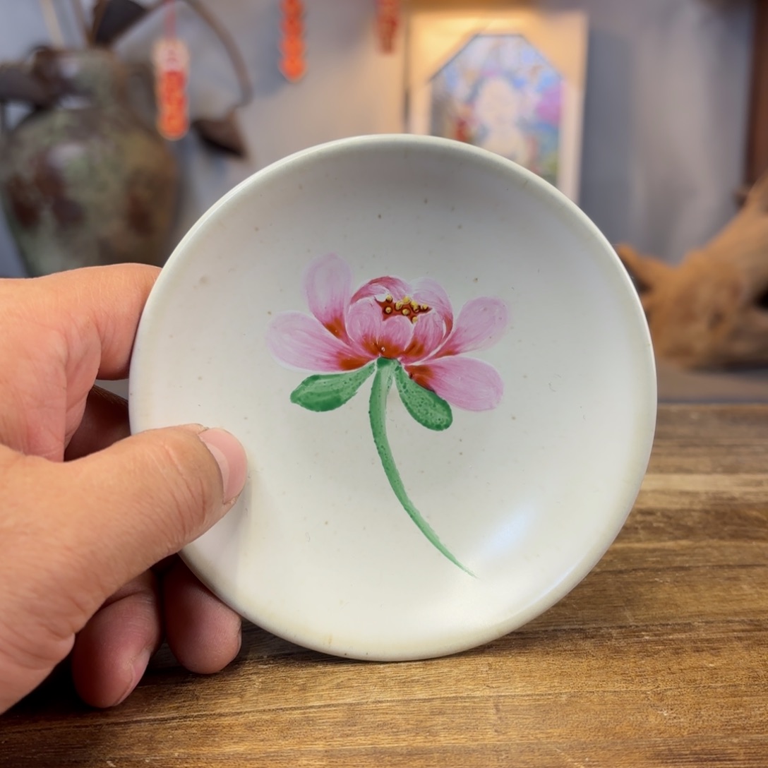 景德镇纯手工柴烧手绘陶瓷