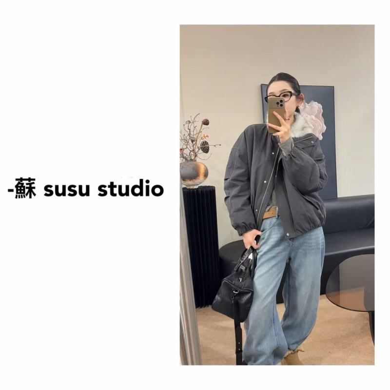 KF25121x秋冬新款加厚保暖短外套