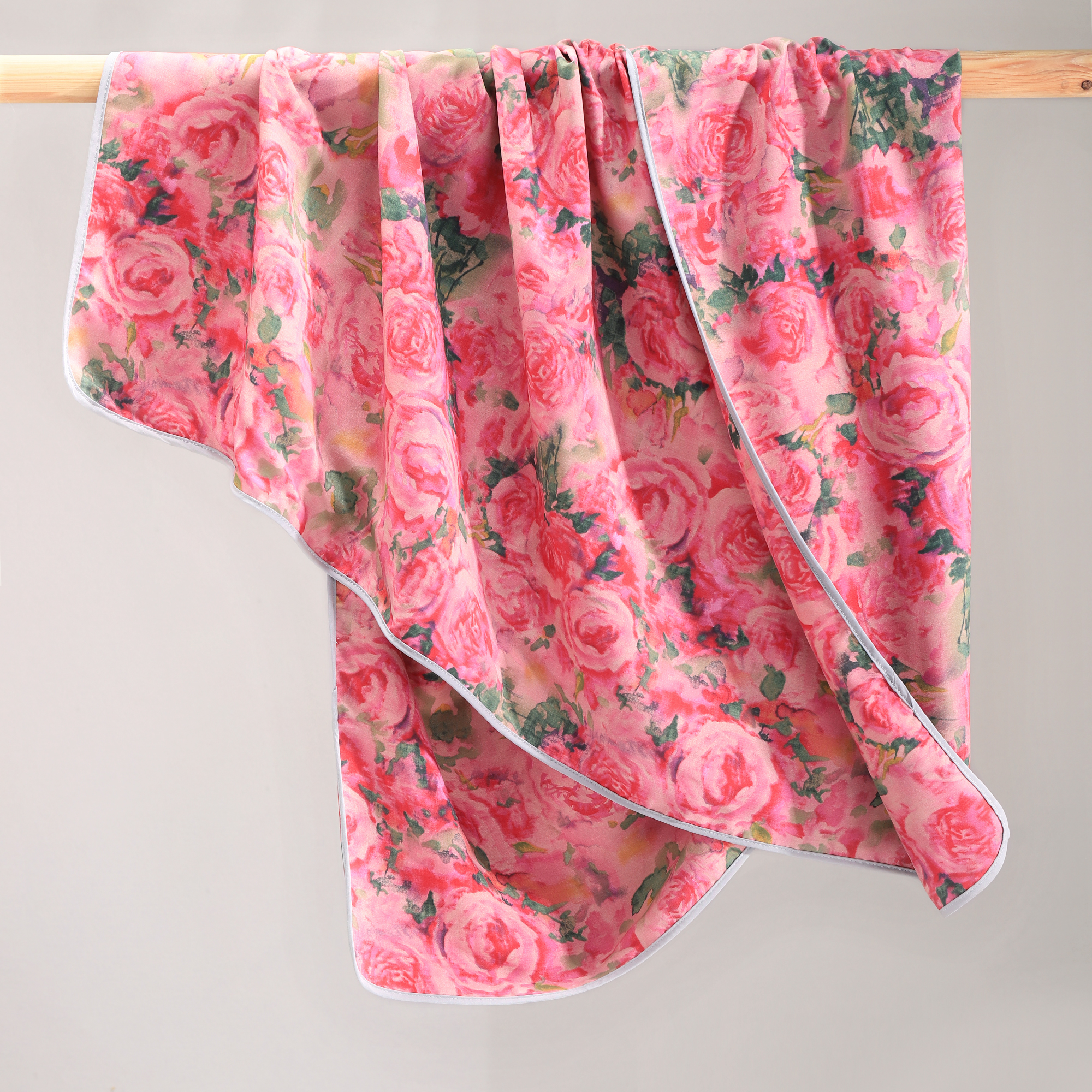 591393人造棉盖毯冷感薄盖被夏凉被空调被午睡毛巾被飞机航空沙发