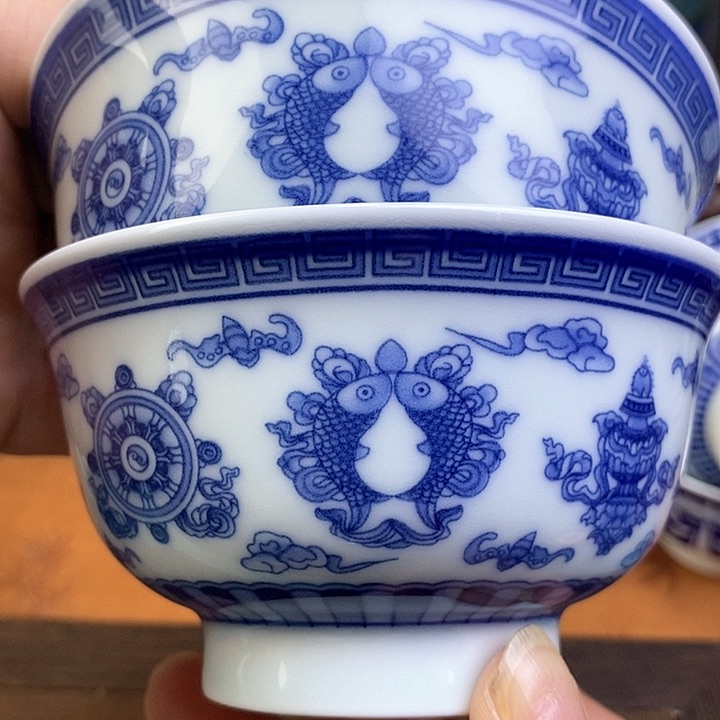 景德镇陶瓷藏式茶碗