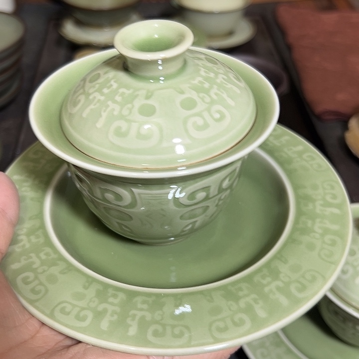 小米茶器龙泉云间青瓷