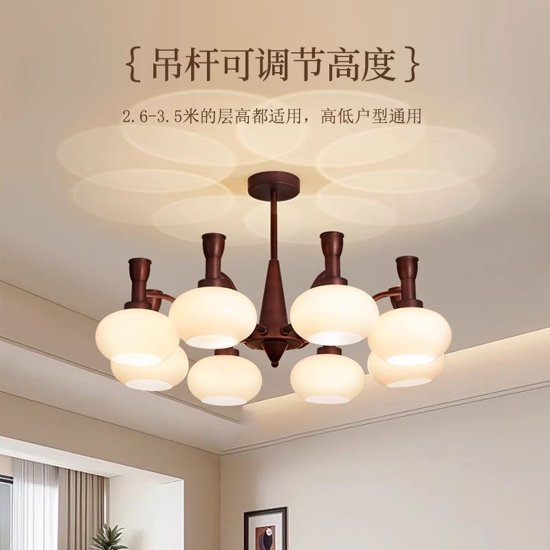 中古风客厅吊灯美式大厅主灯法式书房灯餐厅灯南洋风房间卧室灯具