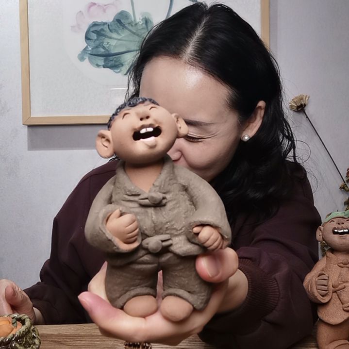粗砂羲娲娃系列作品站男娃