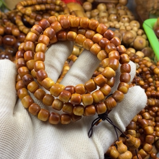 柏木（崖柏）手串/手链0.8玉化