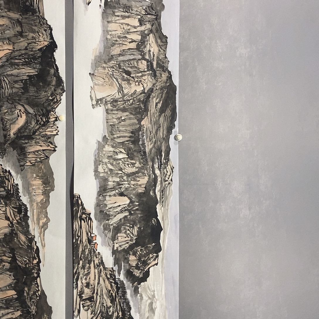 用***6国画刘加强老师作品