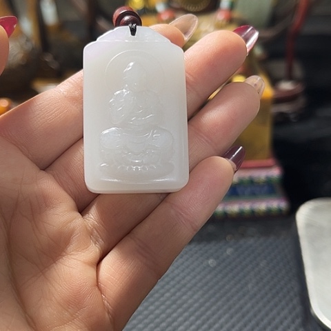 和田玉吊坠(不含链)未镶嵌我****我