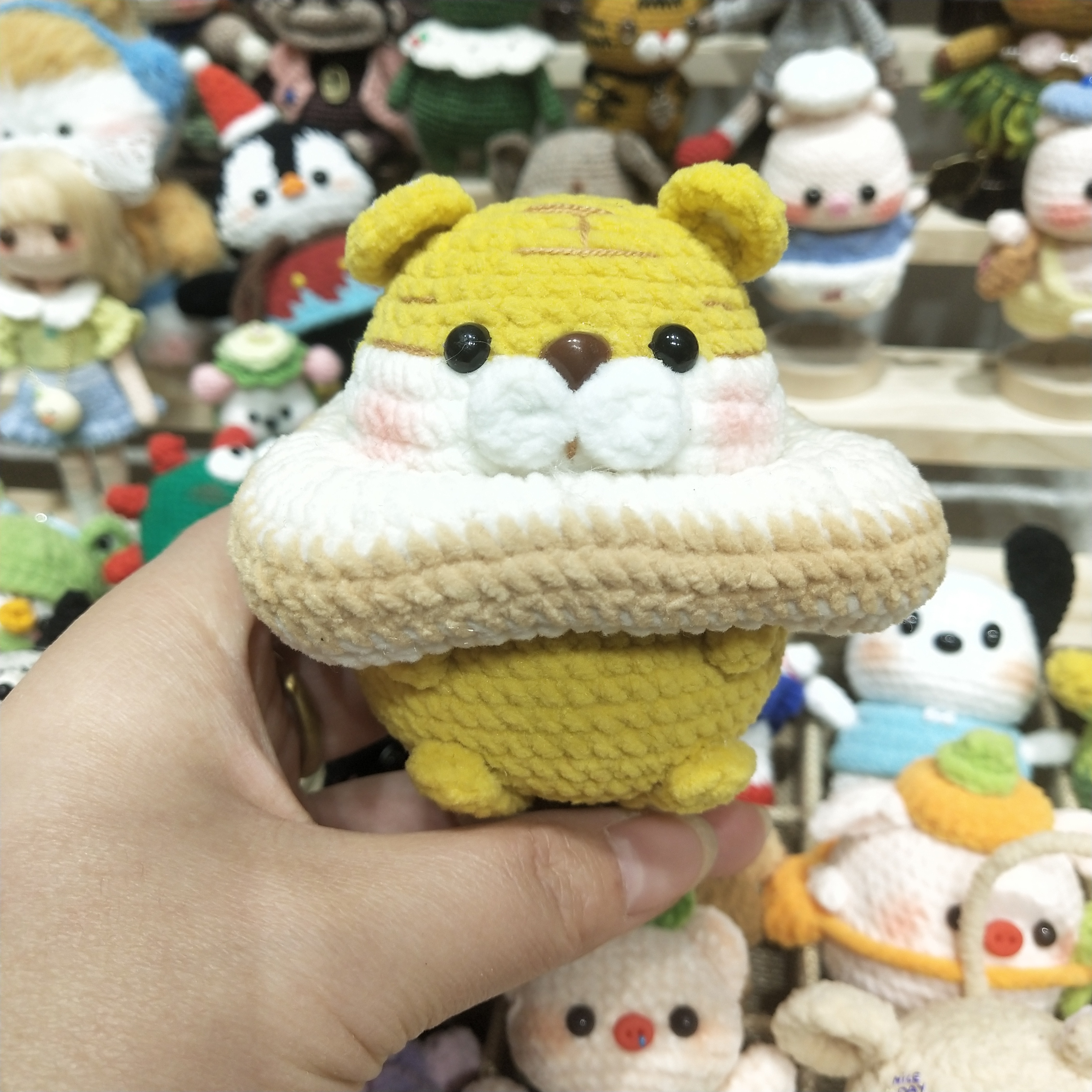 手工毛线玩偶挂件