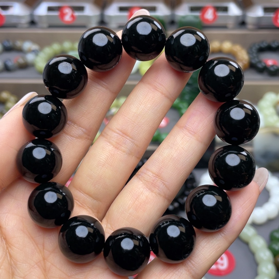 未镶嵌手串和田玉