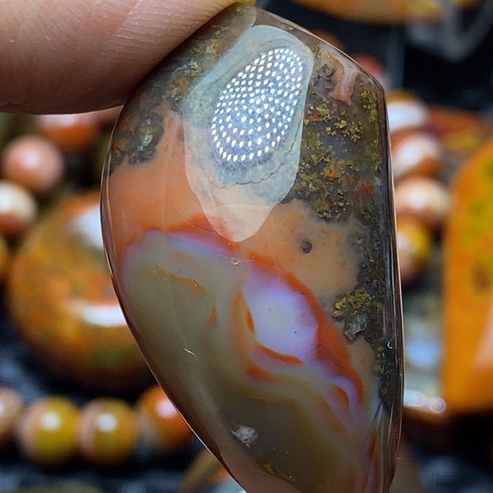 玛瑙/玉髓颈饰未镶嵌用****3