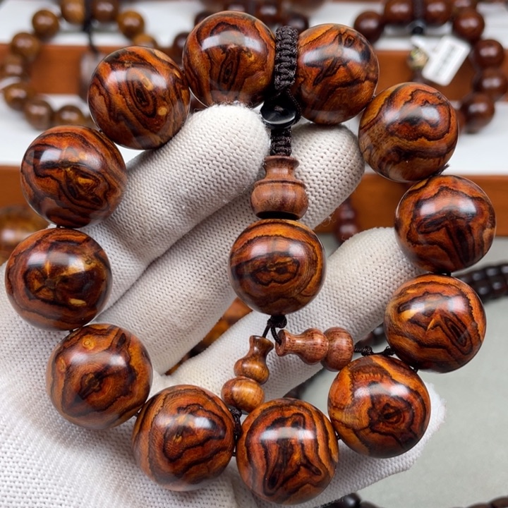 黄花梨/降香黄檀手串/手链海南黄花梨