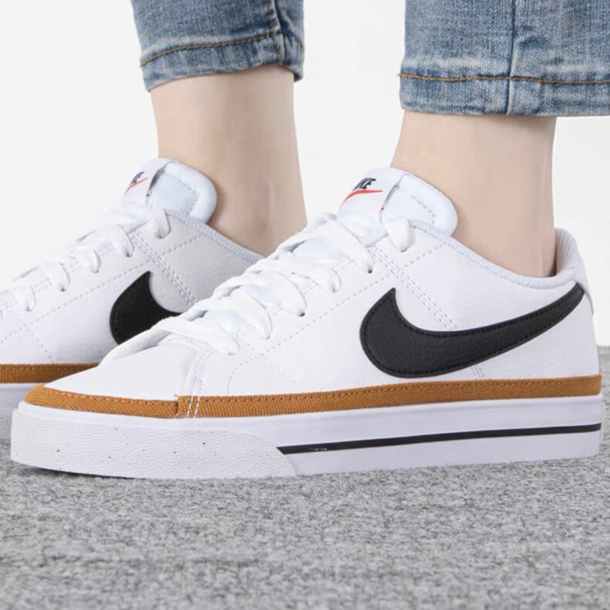 (断码孤品)NIKE/耐克 Court女低帮百搭便休闲板鞋DH3161-100-35.5