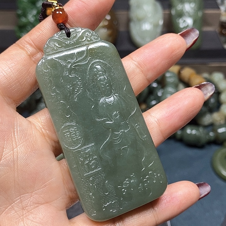 和田玉挂件未镶嵌