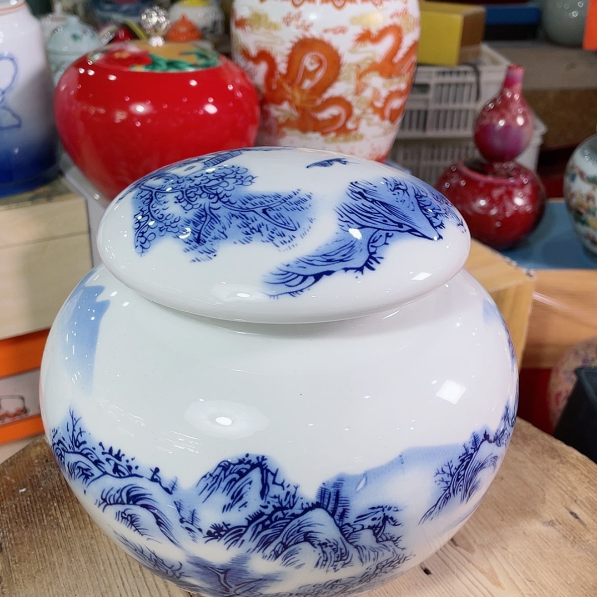 【闪购商品】罐陶瓷茶叶罐密封罐