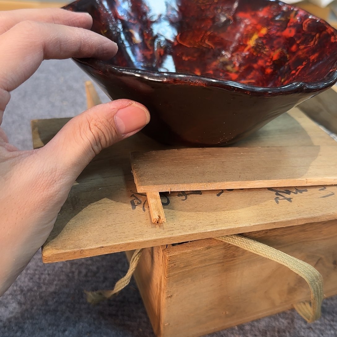 竹编中古艺术工艺美术品