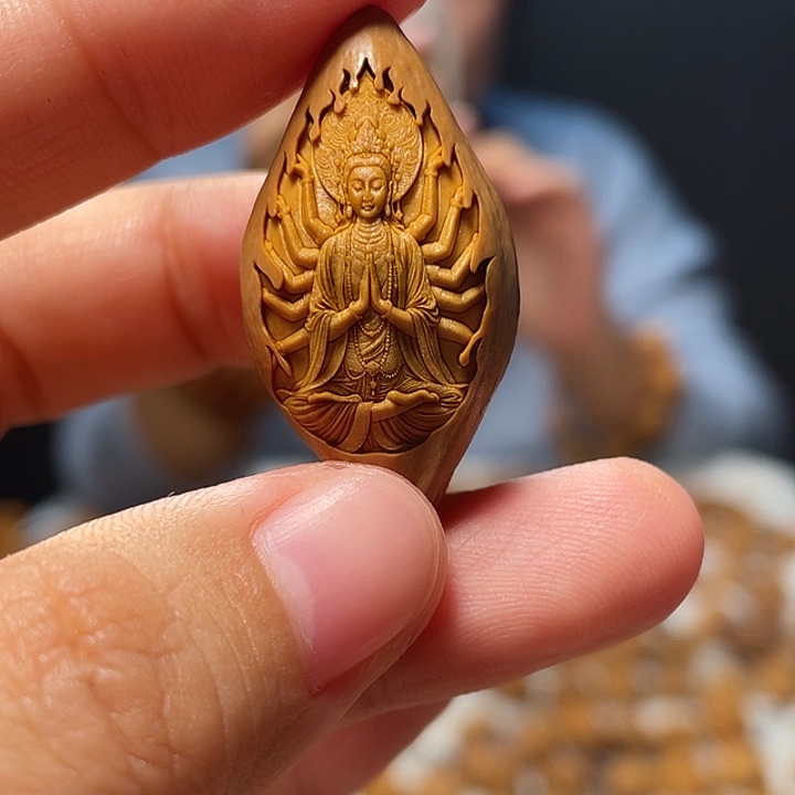 橄榄核吊坠橄榄核