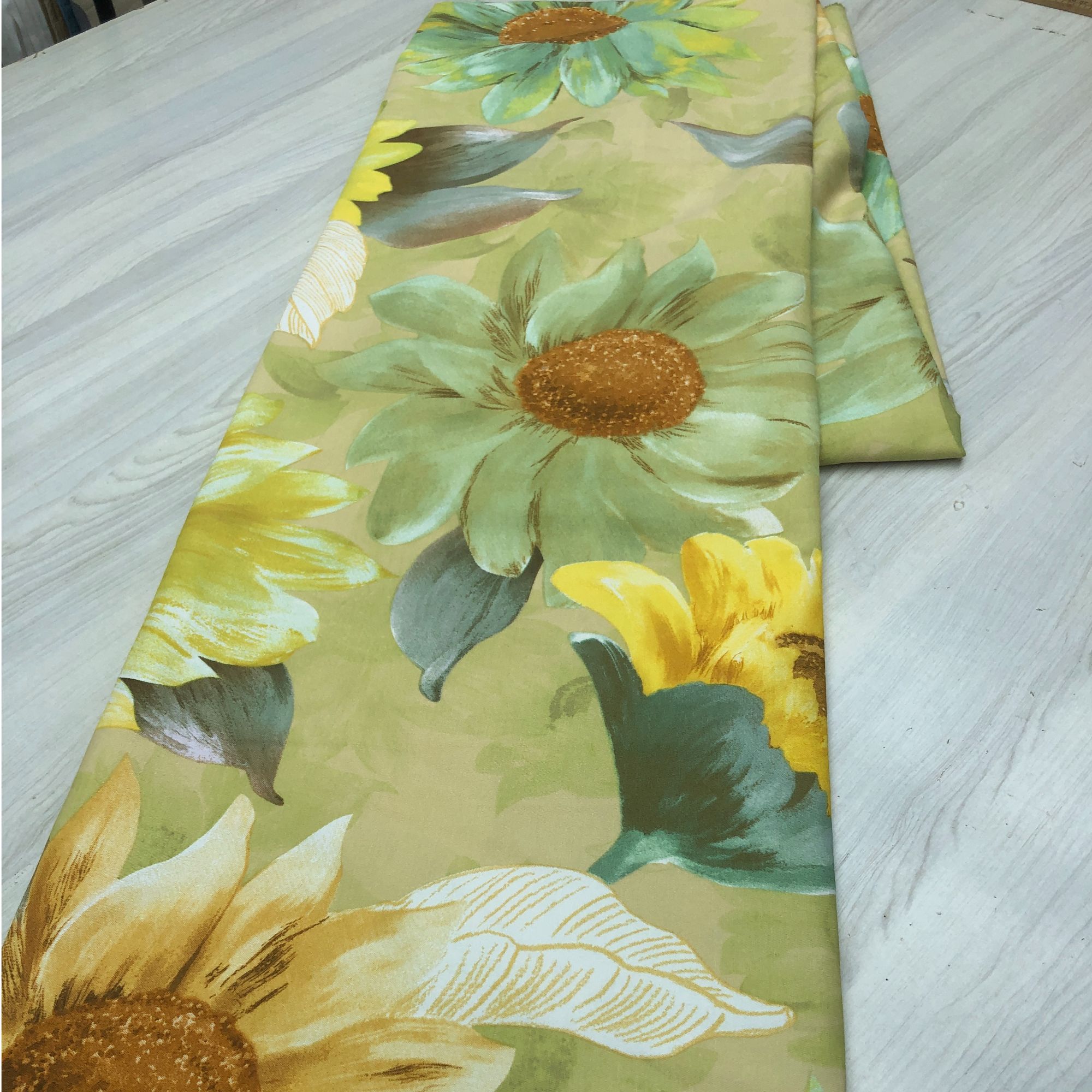 【12彩印】4.5*2.5米布料纯棉加厚斜纹印花双人床单面料