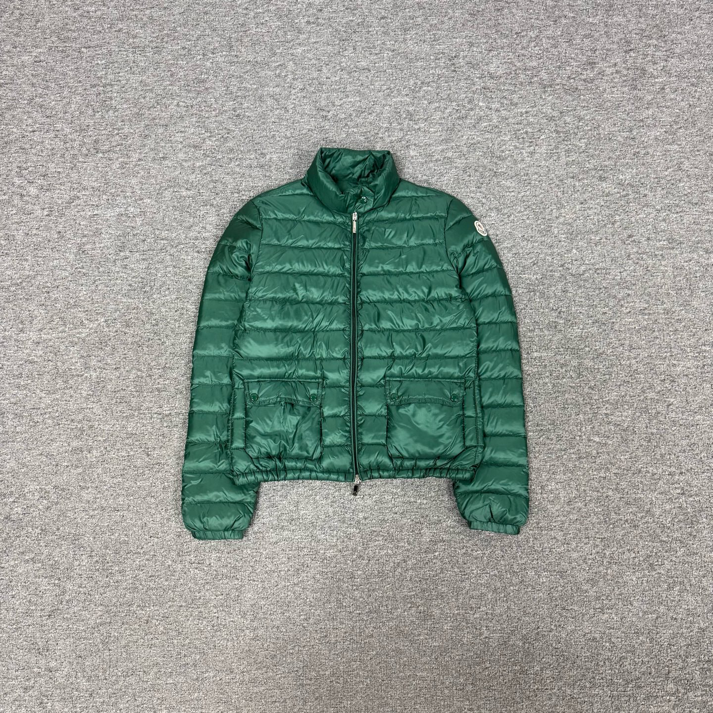 99新 AMIPARIS 蒙口 lans 绿色轻薄羽绒服 1码