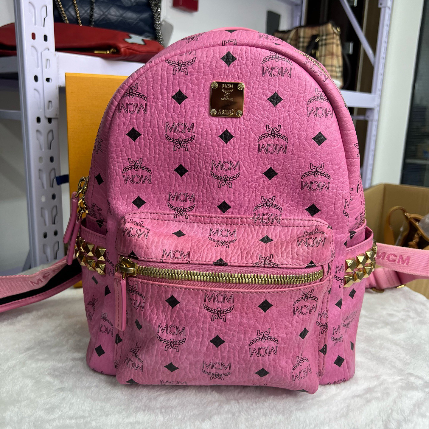 95新 MCM 95新 MCM双肩包 8039