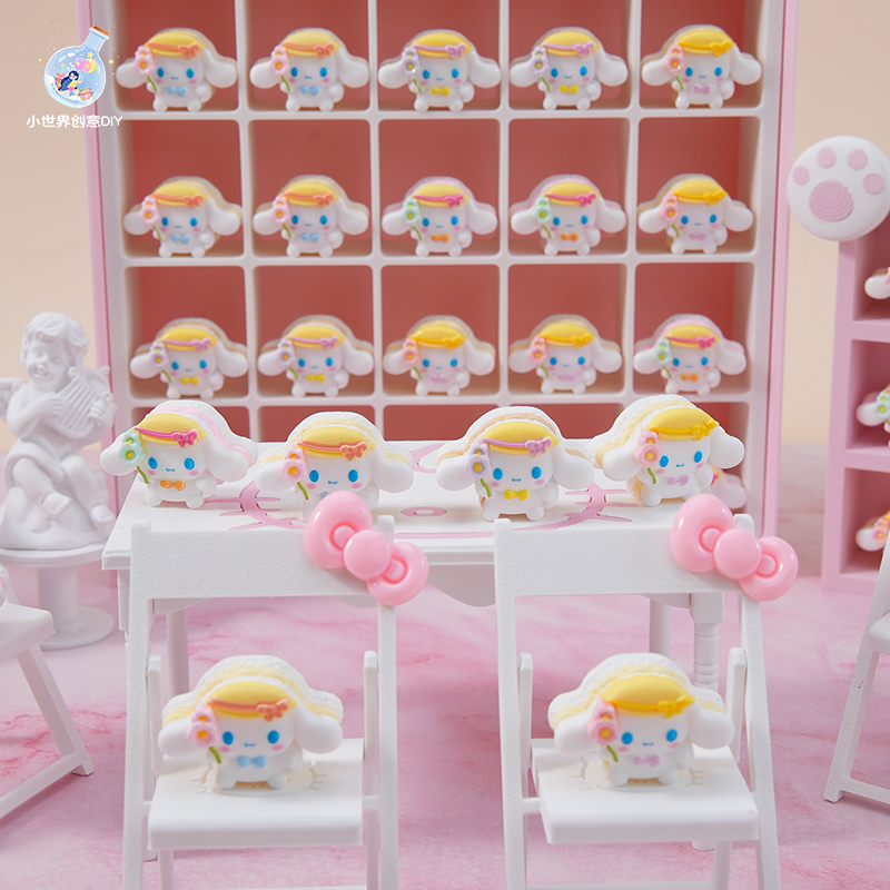 小掌柜定制款【大耳狗磨面&亮面】【树脂食玩】