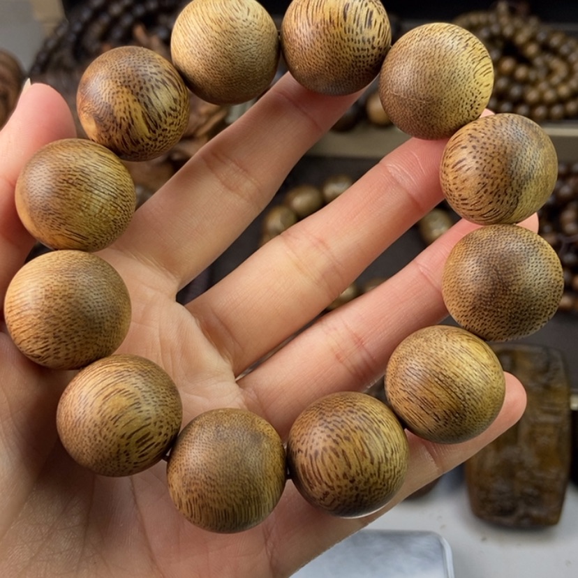 【闪购商品】沉香手串沉**7越南芽庄白棋留疤