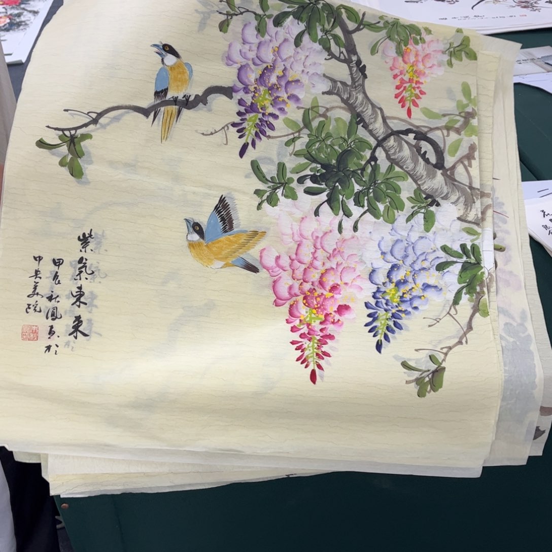 国画宣纸国画作品纯手绘