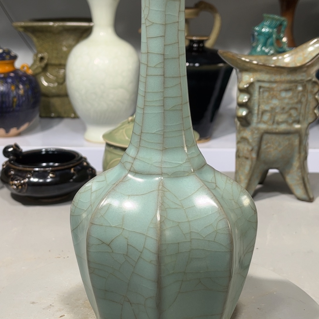 瓶官窑瓶子品相完美