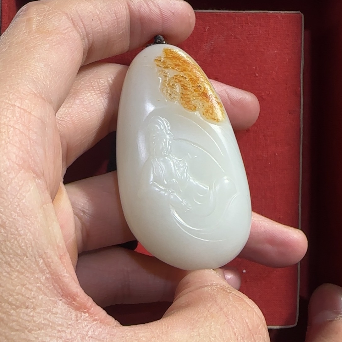 和田玉挂件未镶嵌