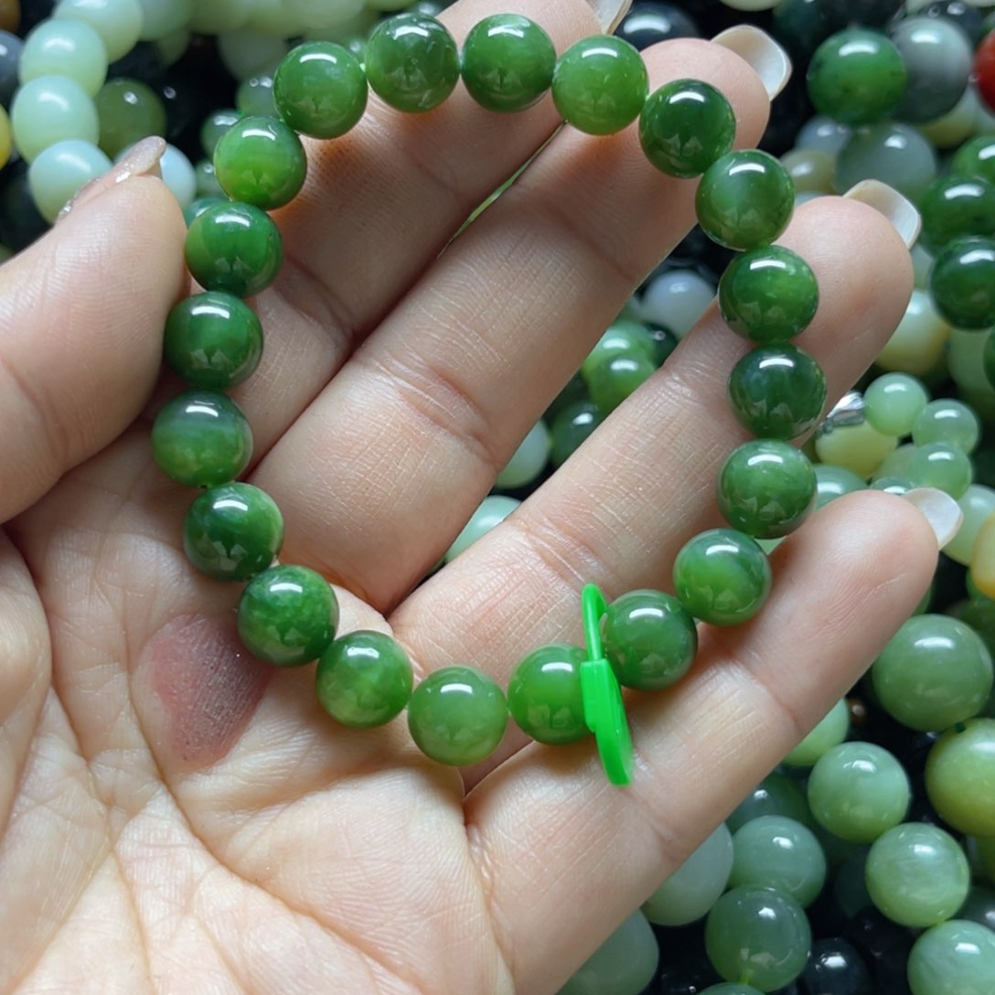 和田玉手链未镶嵌