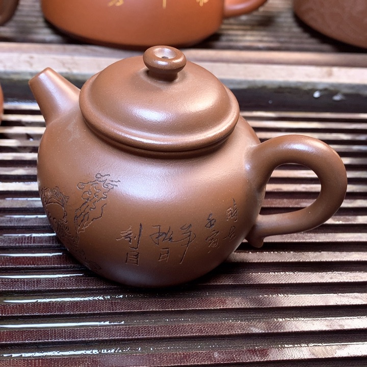 紫砂茶壶原矿手工50