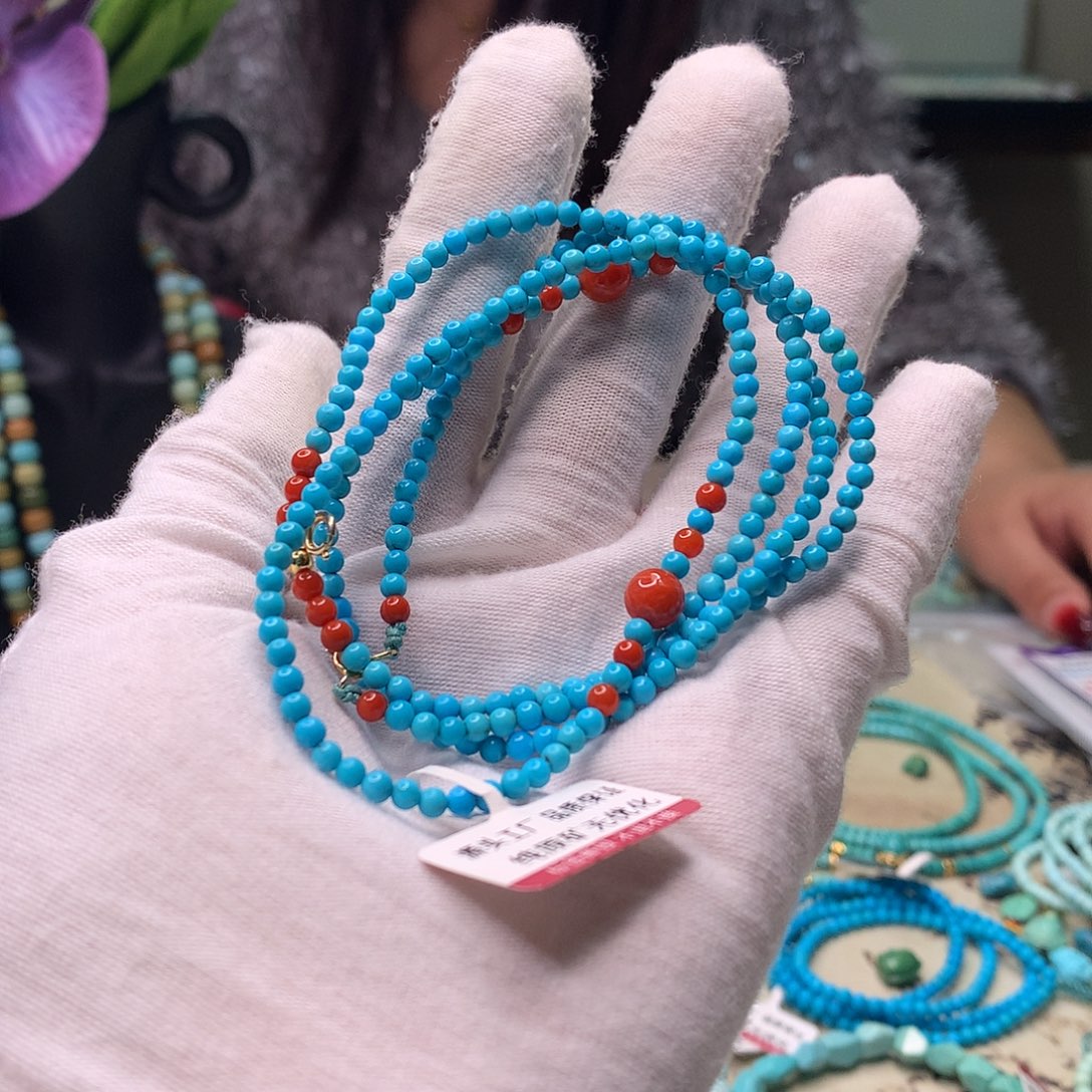 绿松石未镶嵌配饰